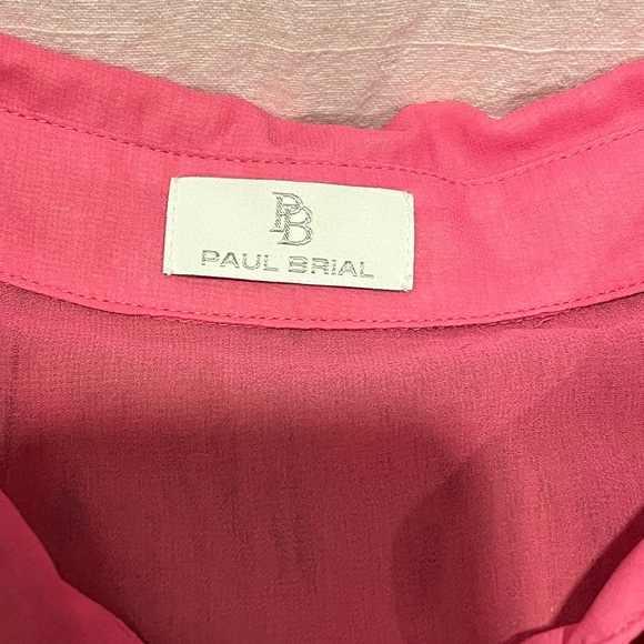 Paul Brial sleeveless ruffled blouse – Size 4 12US - Picture 3 of 10